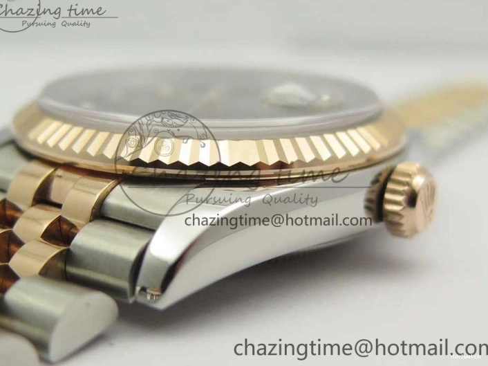 Black 904 36mm Jubilee Wrapped RG Bracelet 116231 GMF SS SS RG DateJust on Dial Diam A2836 Wrapped 0313